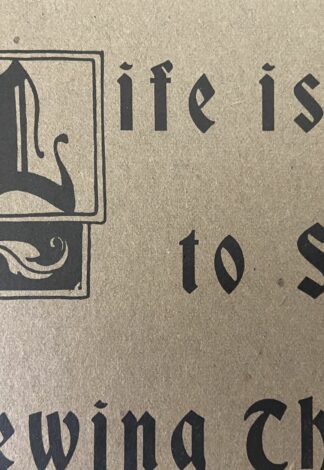 W W Denslow Motto Heraldic Initial Ali Baba Quote