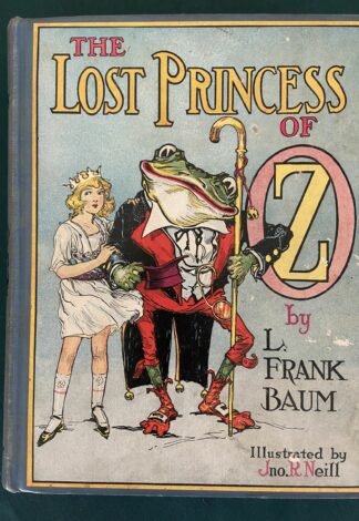 Lost Princess of Oz Book L Frank Baum 12 Color Plates