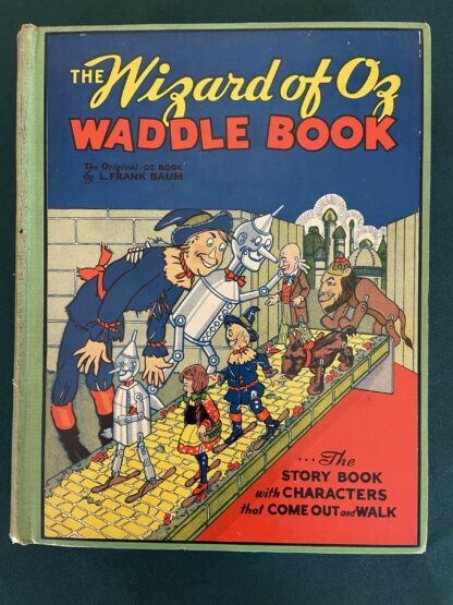 Wizard of Oz Waddle Book 1934 First Edition Baum Denslow