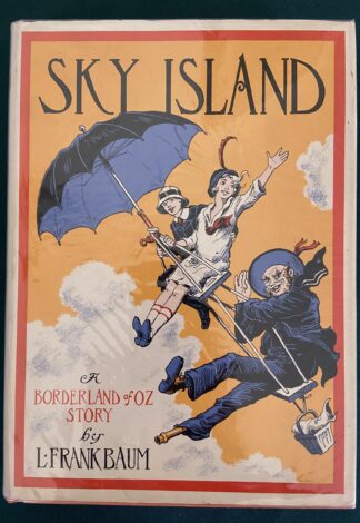 Sky Island L Frank Baum Book Reilly & Lee Dust Jacket Wizard of Oz