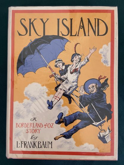 Sky Island L Frank Baum Book Reilly & Lee Dust Jacket Wizard of Oz