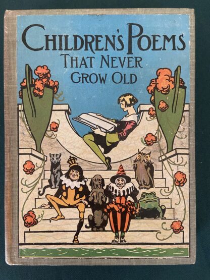 Childrens Poems the Never Grow Old John R Neill 1922 1st Edition Book