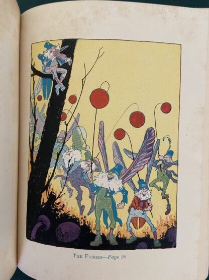 Sold: 1922 CHILDREN'S POEMS THAT NEVER GROW OLD Book John R Neill Color Plates (Oz) - Image 5