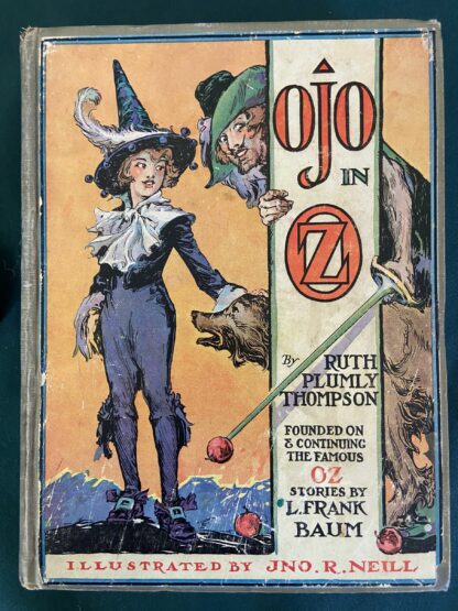 Ojo in Oz Books 1st Edition Color Plates Ruth Plumly Thompson