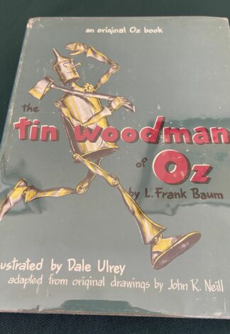 Tin Woodman of Oz Dust Jacket Dale Ulrey W