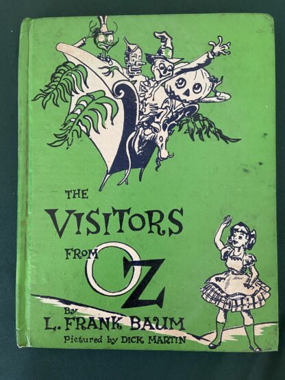 Visitors from Oz Book Library Binding Dick Martin Wizard of Oz