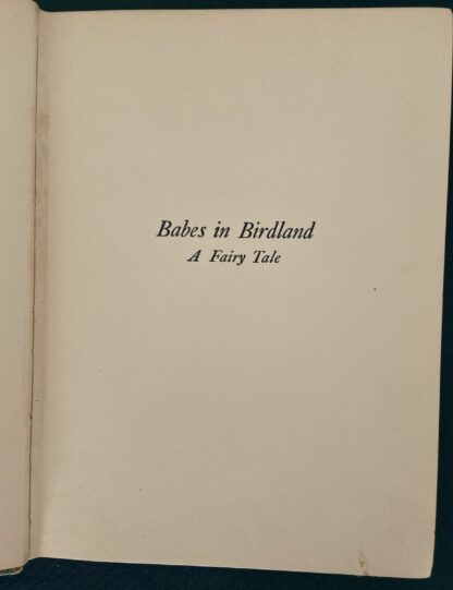 BABES IN BIRDLAND Laura Bancroft L Frank Baum Book Oz 1st Edition/1st Print 1911 - Image 3