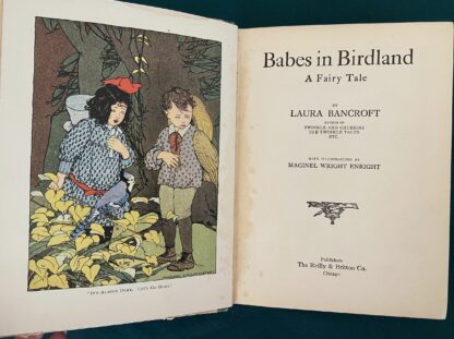 BABES IN BIRDLAND Laura Bancroft L Frank Baum Book Oz 1st Edition/1st Print 1911 - Image 2