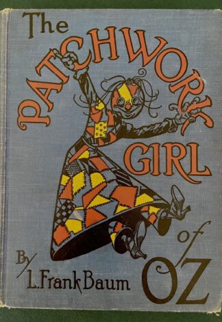 Patchwork Girl of Oz Book L Frank Baum Vintage Antique Color