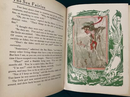 The SEA FAIRIES 1920 12 Color Plates L Frank Baum Book, Wizard of Oz - Image 8