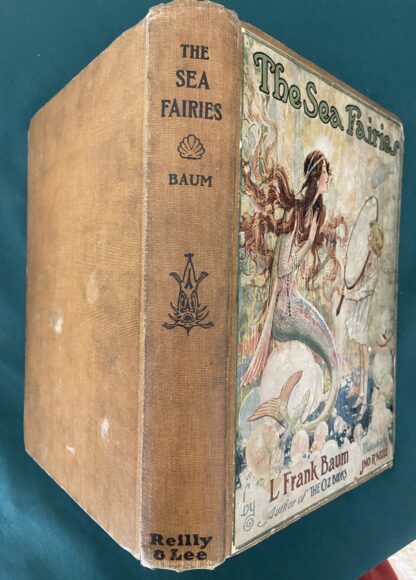 The SEA FAIRIES 1920 12 Color Plates L Frank Baum Book, Wizard of Oz - Image 14