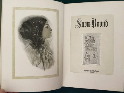 Snow-bound Snowbound John R Neill Illustrations, Wizard of Oz Whittier Reilly & Britton 1909 - Image 3