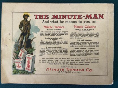 W W Denslow Boy Scouts Niagara Litho 1911 Minute Tapioca Advertising Booklet - Image 9