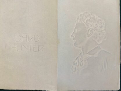 DARD HUNTER Self Portrait Watermarked Paper Stationery - Image 4