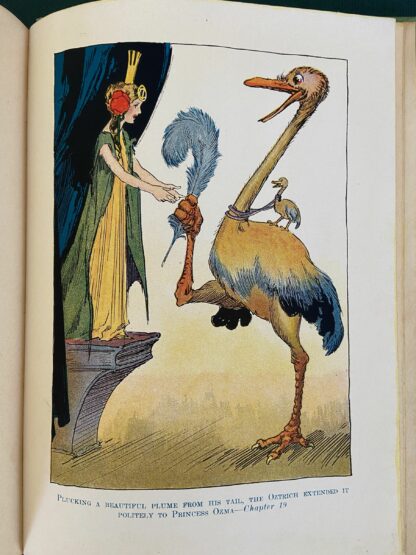 Sold: GNOME KING OF OZ 1927 Ruth Plumly Thompson 1st Edition Book 12 Color Plates - Image 6