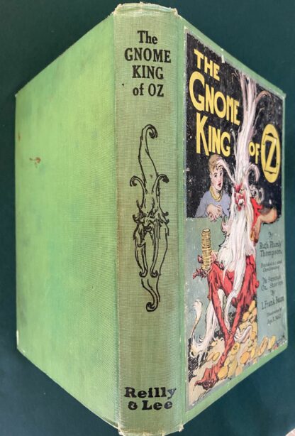 Sold: GNOME KING OF OZ 1927 Ruth Plumly Thompson 1st Edition Book 12 Color Plates - Image 2