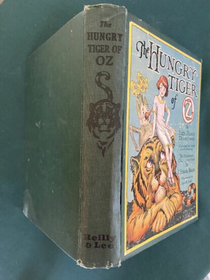 HUNGRY TIGER OF OZ Book 12 Color Plates, Ruth Plumly Thompson Wizard of Oz Book ~1930 - Image 2