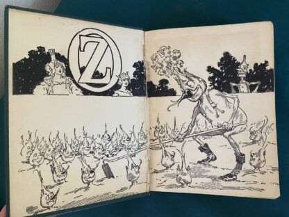 HUNGRY TIGER OF OZ Book 12 Color Plates, Ruth Plumly Thompson Wizard of Oz Book ~1930 - Image 3