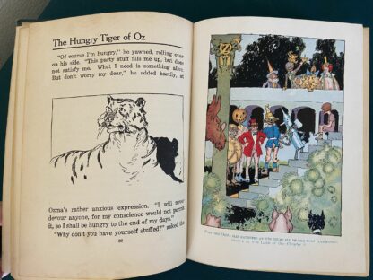 HUNGRY TIGER OF OZ Book 12 Color Plates, Ruth Plumly Thompson Wizard of Oz Book ~1930 - Image 8