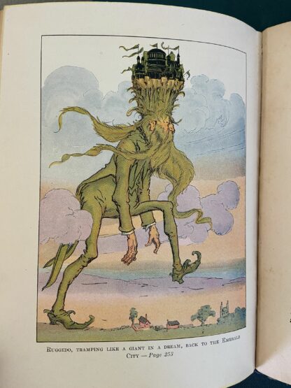 Kabumpo in Oz Book Ruth Plumly Thompson 1922 12 Color Plates