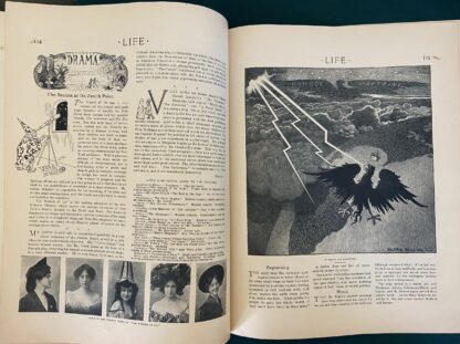 Life Magazine 1903 Wizard of Oz Stageplay Majestic Theatre Opening & Pretty Girls Photos - Image 4