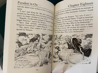 PARADOX IN OZ Book Signed by Author Einhorn, Eric Shanower Ozma Original Drawing, Wizard of Oz Pastiche - Image 4