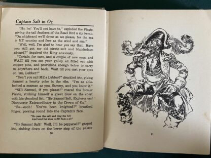 Vintage CAPTAIN SALT IN OZ Ruth Plumly Thompson Wizard of Oz Book - Image 5