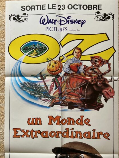 Walt Disney Return to Oz French Movie Poster Tik-tok Gump