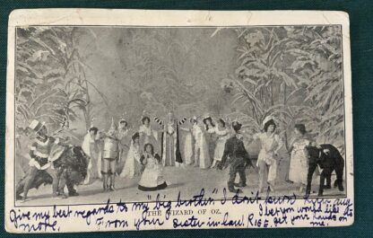 CHOICE Wizard of Oz Stageplay  Original Postcards Montgomery & Stone Scarecrow Tin-man & Cast - Image 5