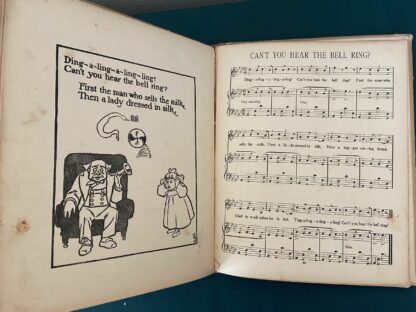 SONGS OF FATHER GOOSE L Frank Baum W W Denslow Wizard of Oz ~1909 Binding A - Image 6