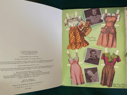 Sold: Judy Garland Cut-Out Paper Dolls Beautiful Uncut Book 2007 - Image 2