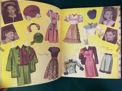 Sold: Judy Garland Cut-Out Paper Dolls Beautiful Uncut Book 2007 - Image 3