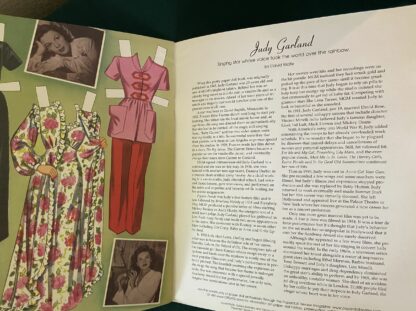 Sold: Judy Garland Cut-Out Paper Dolls Beautiful Uncut Book 2007 - Image 5