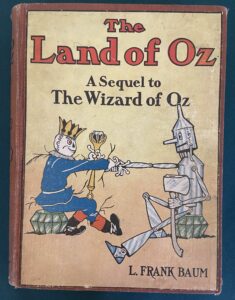 Land of Oz Book L Frank Baum 12 Color Plates