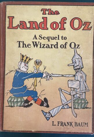 Land of Oz Book L Frank Baum 12 Color Plates