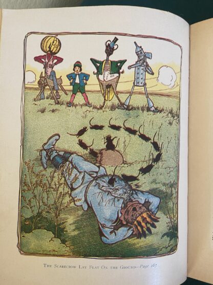 Vintage LAND OF OZ  1920s  12 Color Plates L Frank Baum Wizard of Oz Book - Image 10