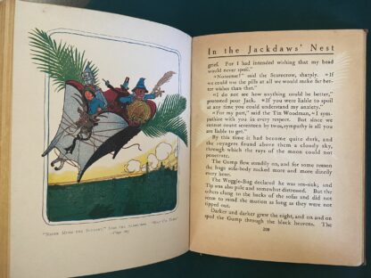 Vintage LAND OF OZ  1920s  12 Color Plates L Frank Baum Wizard of Oz Book - Image 9