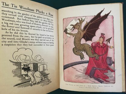 Vintage LAND OF OZ  1920s  12 Color Plates L Frank Baum Wizard of Oz Book - Image 7