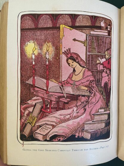 Vintage LAND OF OZ  1920s  12 Color Plates L Frank Baum Wizard of Oz Book - Image 14