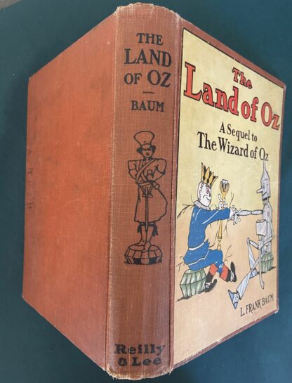 Vintage LAND OF OZ  1920s  12 Color Plates L Frank Baum Wizard of Oz Book - Image 2