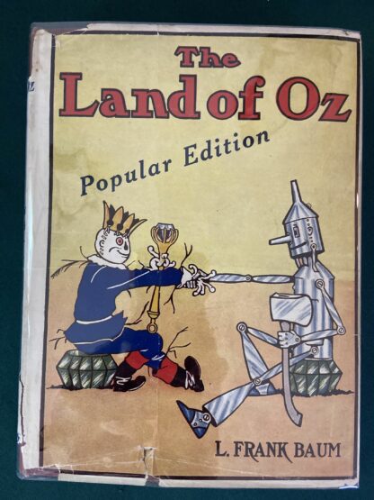 Land of Oz Popular Edition Book L Frank Baum Dust Jacket