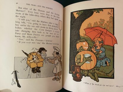 Sold: PEARL AND THE PUMPKIN W W Denslow 1904 Book Oz 16 Color Illus, Dillingham 1st Edition, Seahorses Galore! - Image 6