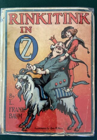 Rinkitink in Oz Book L Frank Baum Dust Jacket