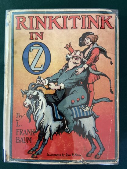 Rinkitink in Oz Book L Frank Baum Dust Jacket