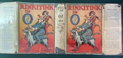 Vintage RINKITINK IN OZ Book in 1939 Dust Jacket, L Frank Baum, John R Neill Reilly & Lee - Image 9