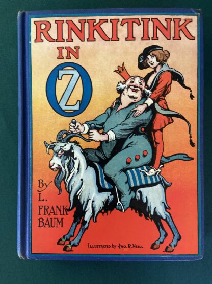 Vintage RINKITINK IN OZ Book in 1939 Dust Jacket, L Frank Baum, John R Neill Reilly & Lee - Image 2