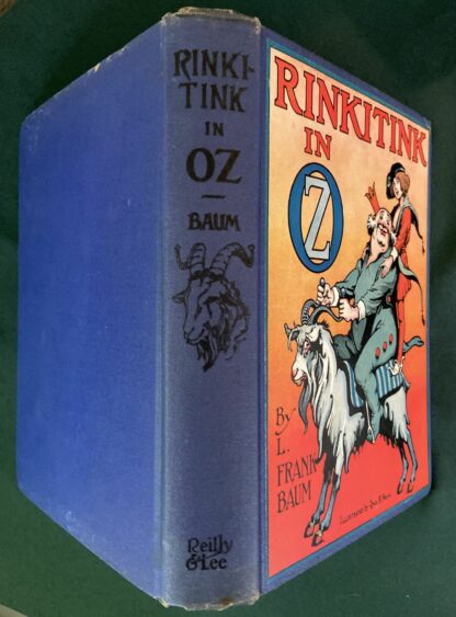 Vintage RINKITINK IN OZ Book in 1939 Dust Jacket, L Frank Baum, John R Neill Reilly & Lee - Image 3