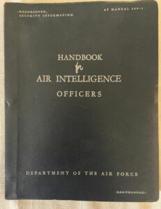 Handbook of Air Intelligence 1953 1954 Manual 200-3