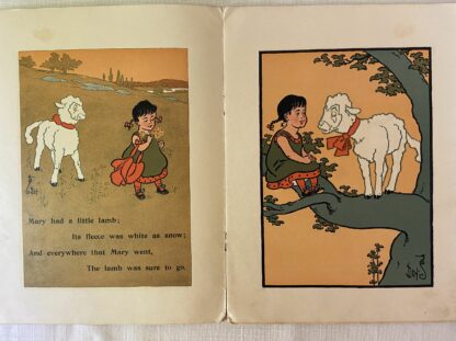 DENSLOW'S MARY HAD A LITTLE LAMB Dillingham 1st Edition 1903 Oz - Image 3