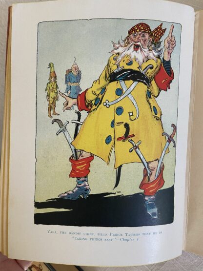 GRAMPA IN OZ Book 1st Edn 1st printing 12 Color Plates Ruth Plumly Thompson Reilly 1924 - Image 5